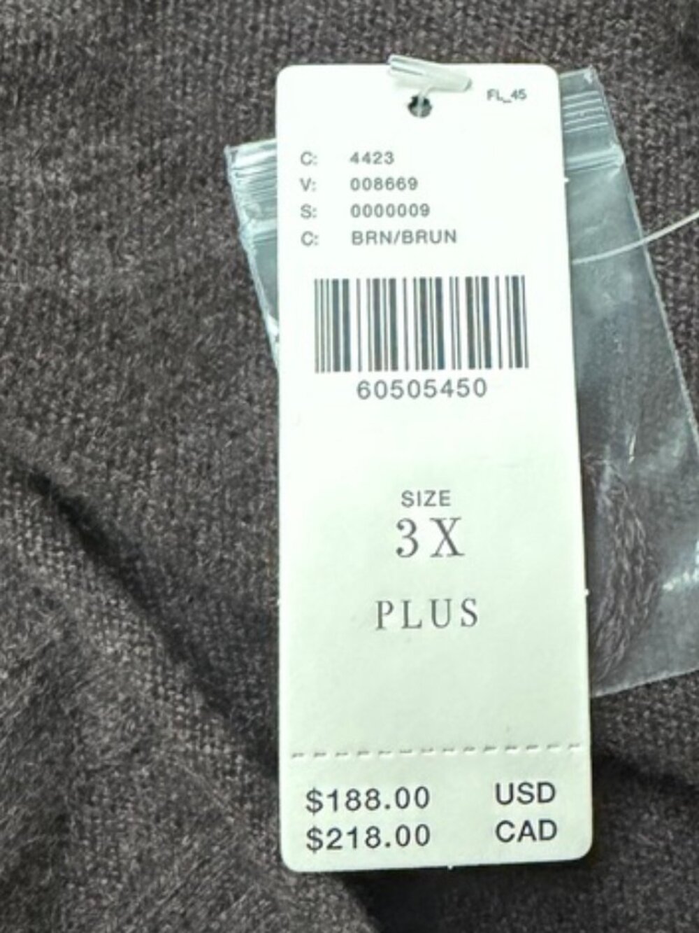 NWT- Cashmere Open-Front Cardigan - Picture 5 of 7